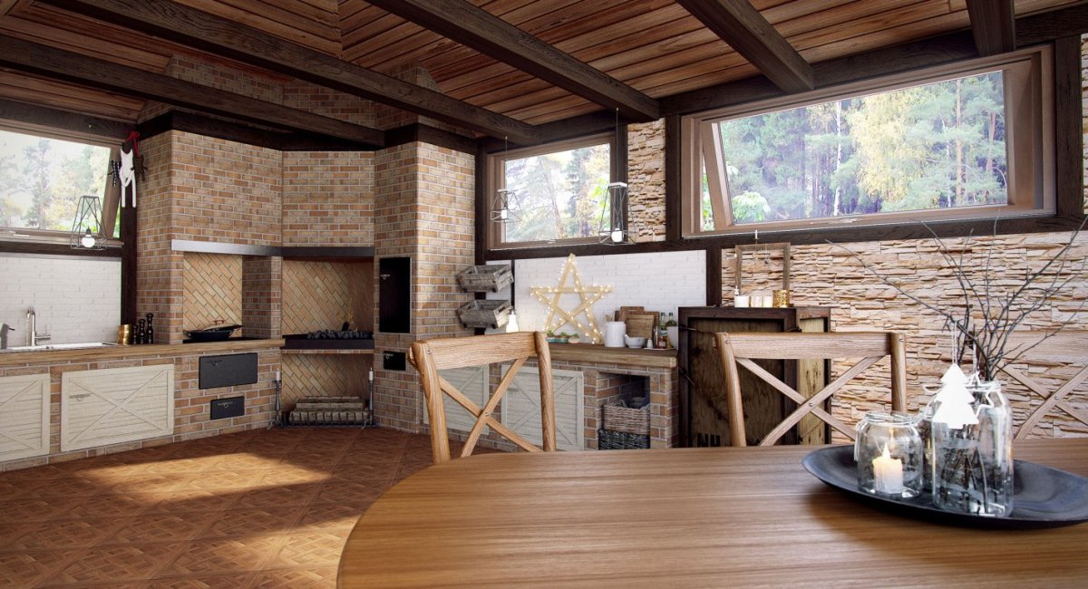 Материал для отделки веранды