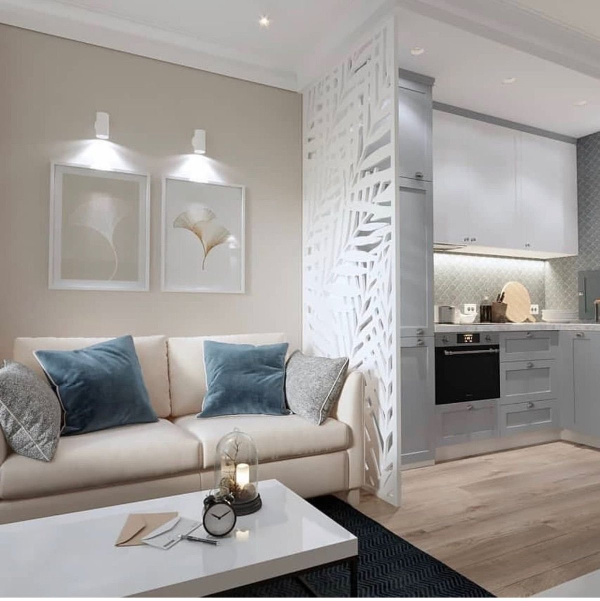 Диванчик на кухне в интерьере