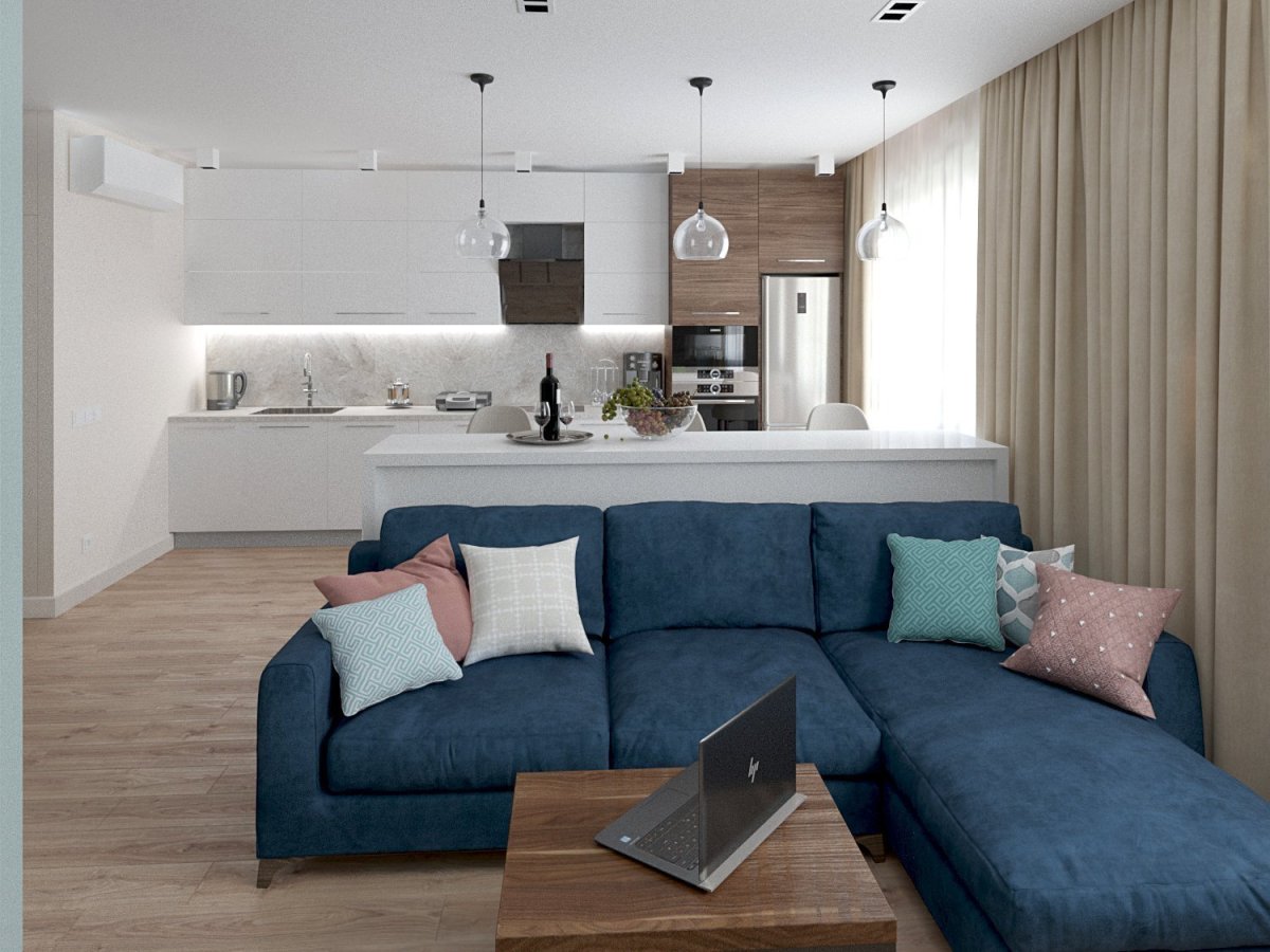 Обеденная зона на кухне