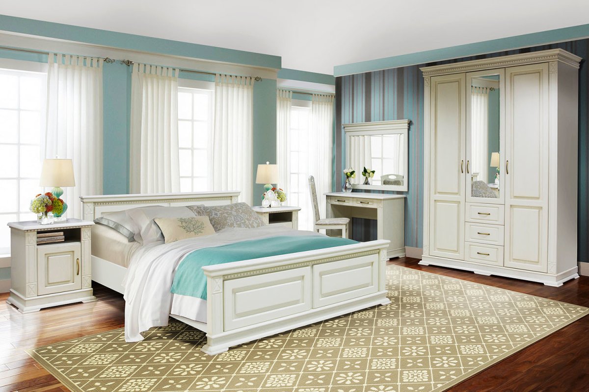 Гостиная Турин Пинскдрев белая