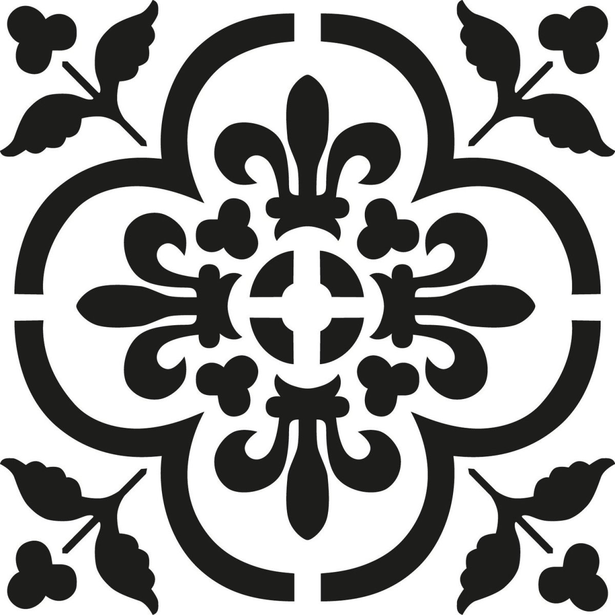 Трафарет для покраски пола