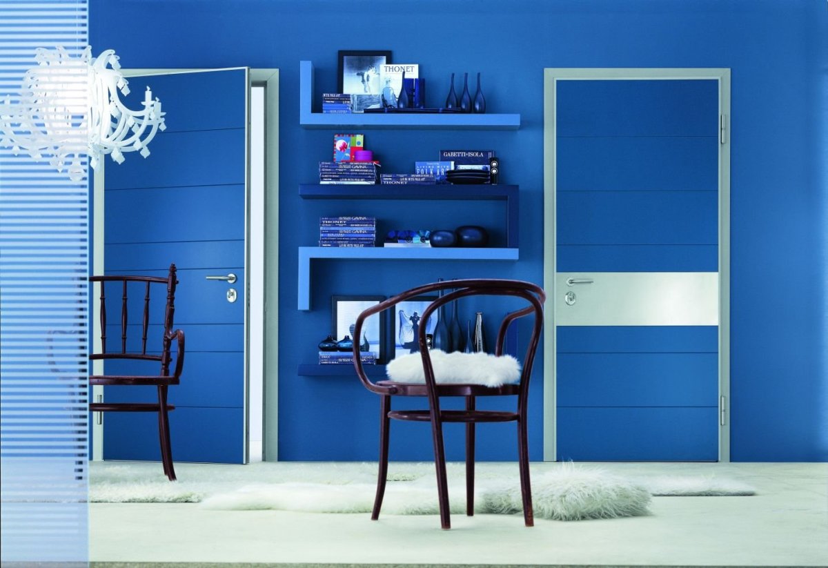 Синяя прихожая