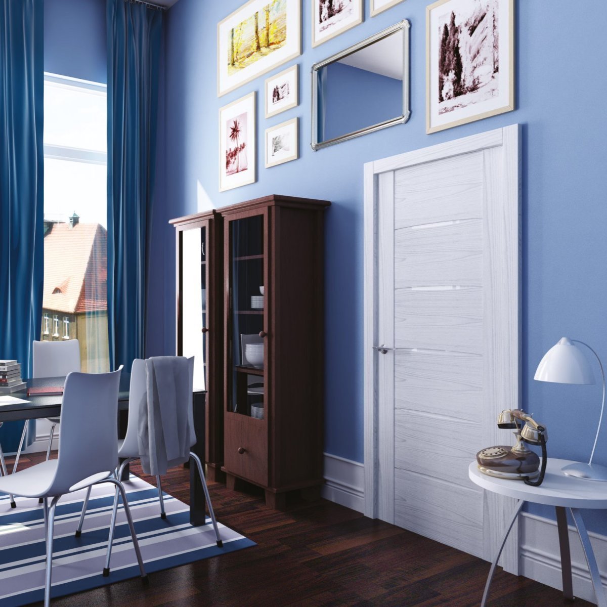 Входные двери в интерьере