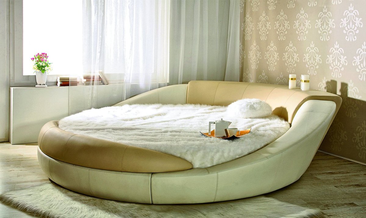 Круглая кровать Конкорд
