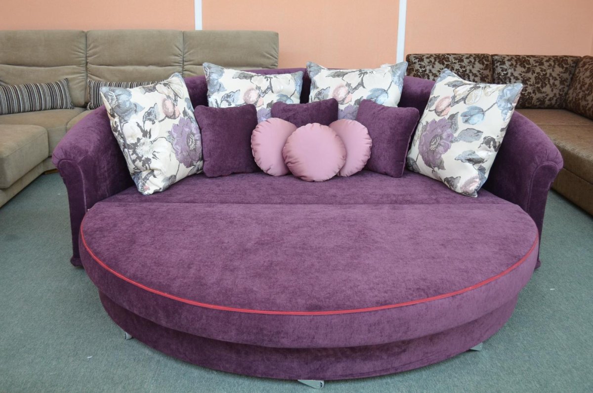 Диван полукруглый раскладной