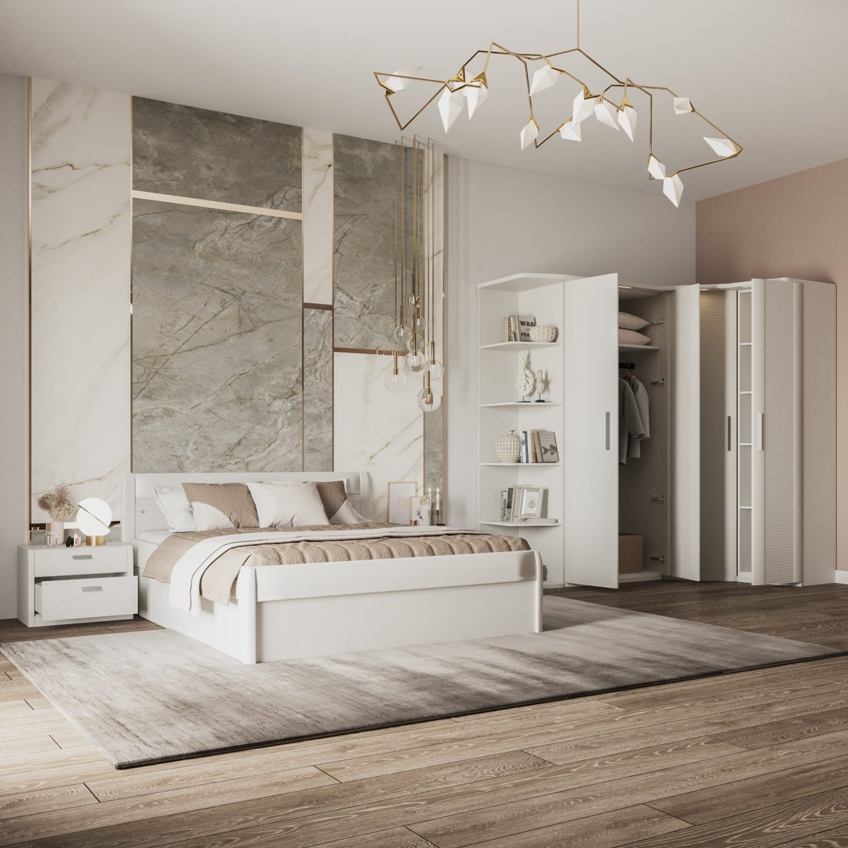 Спальня Илона лазурит