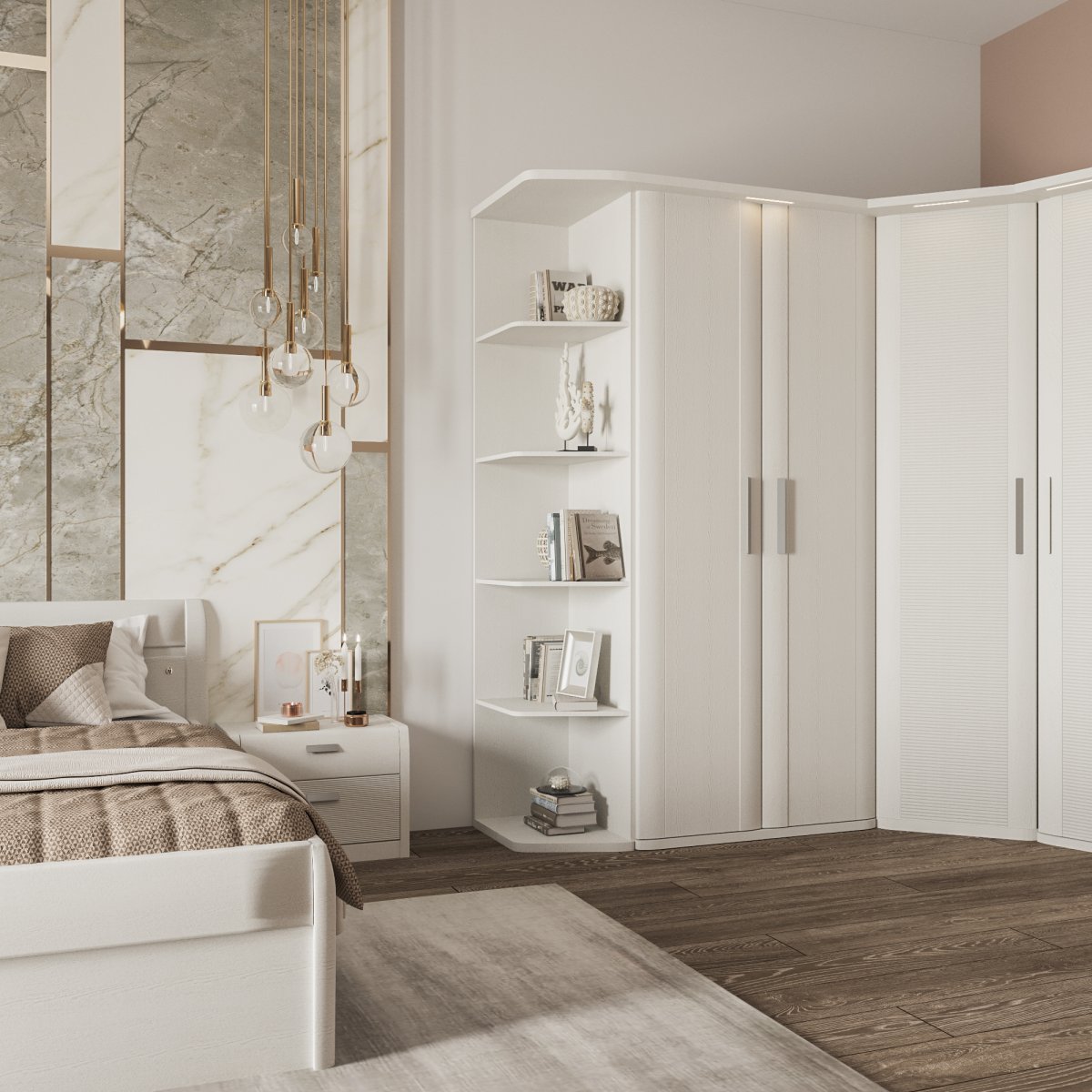 Кровать Илона лазурит