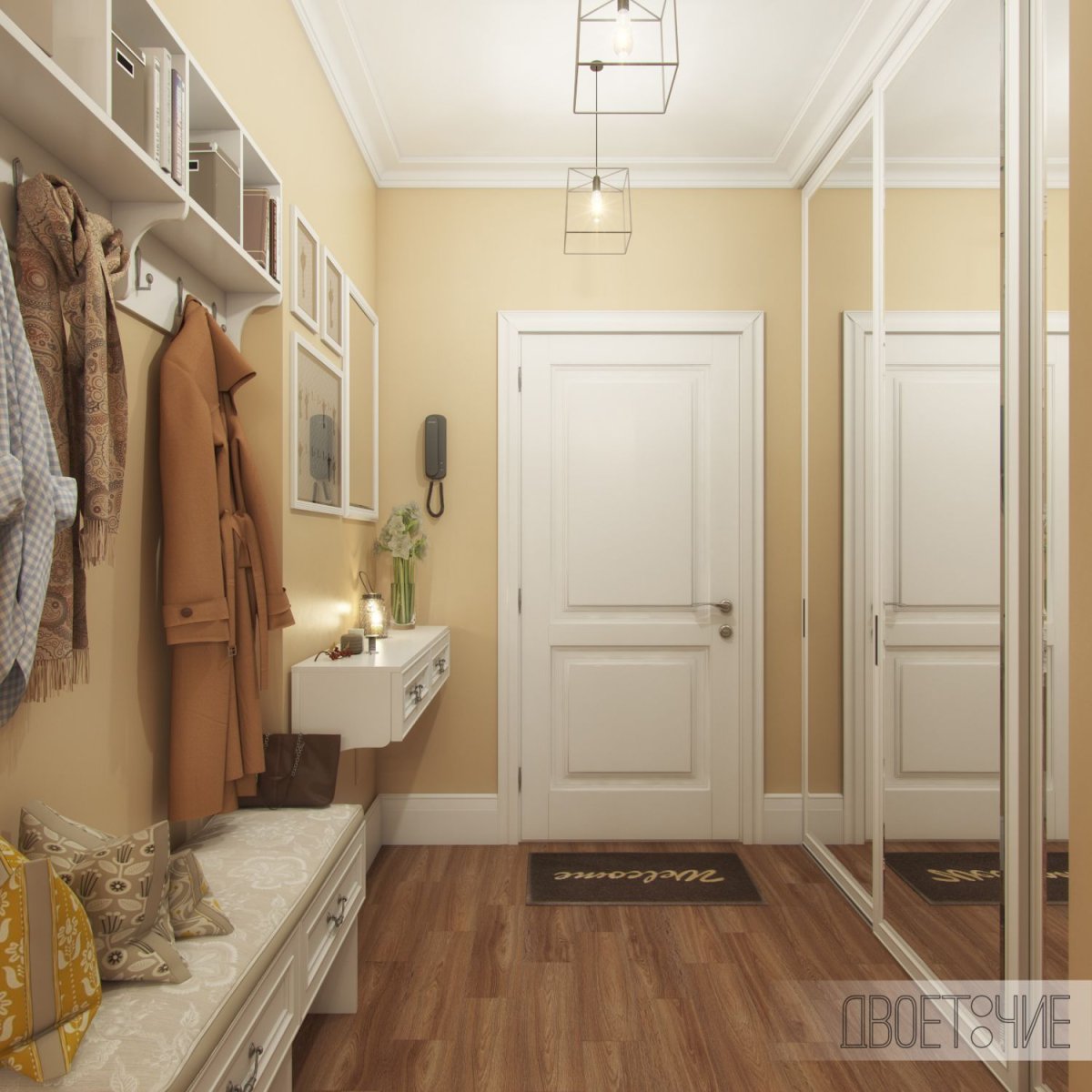 Прихожая арт деко 2020