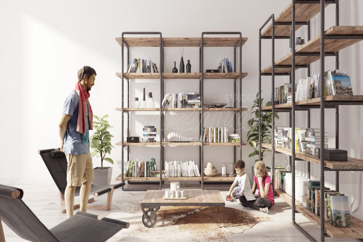 Стеллажи для блоков