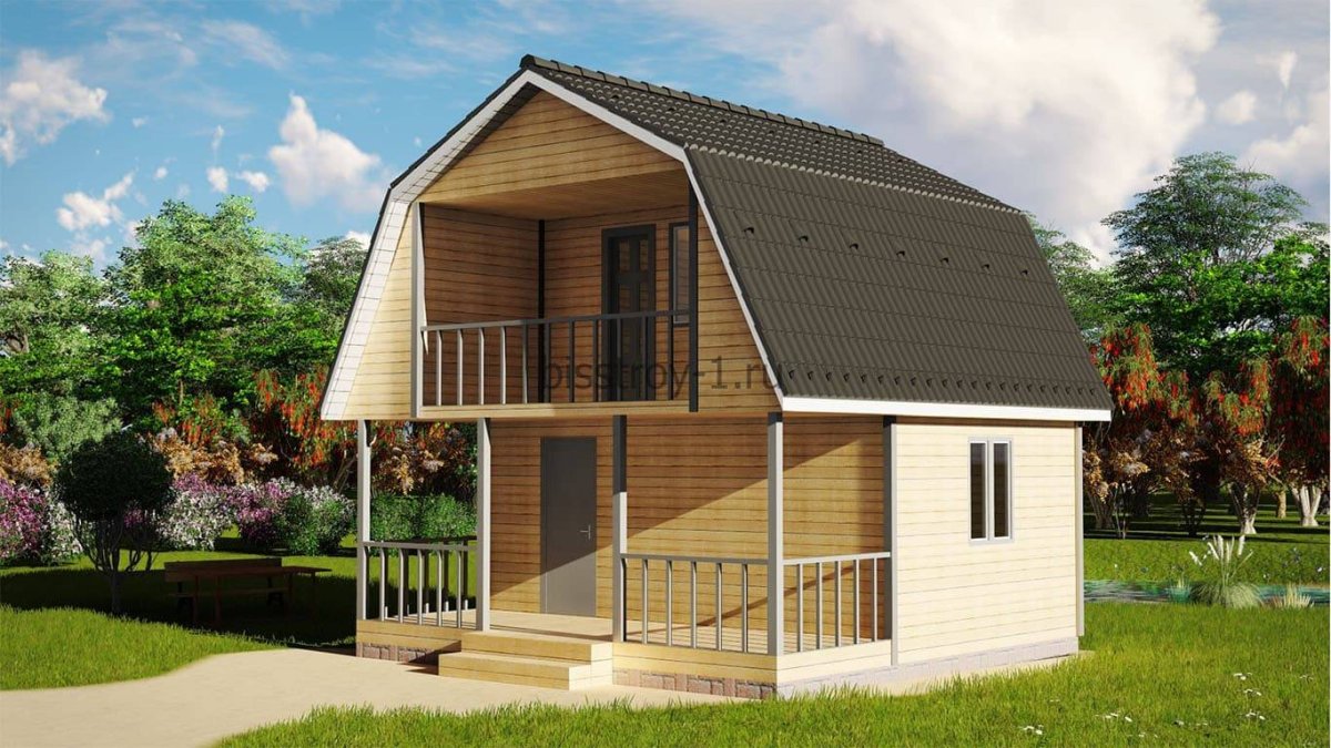 Пд-75f финский домик