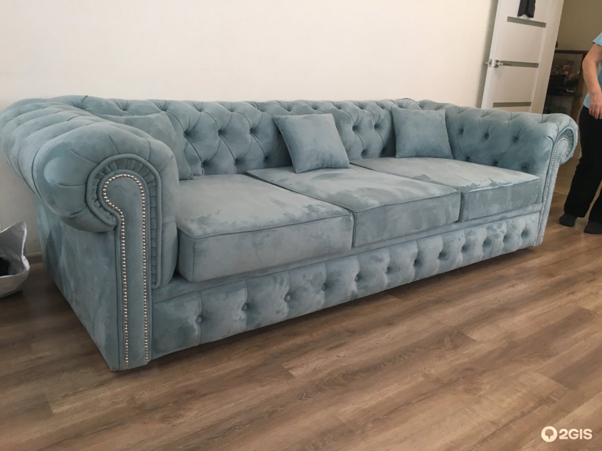 Диван с каретной стяжкой своими руками