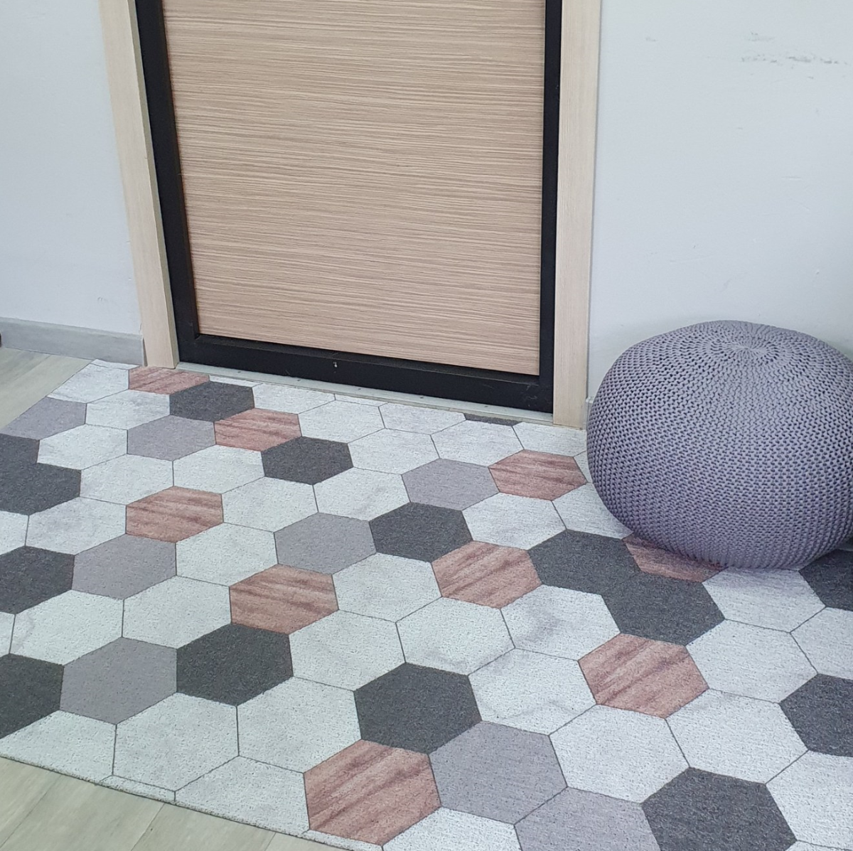 Коврик соты придверный Еva