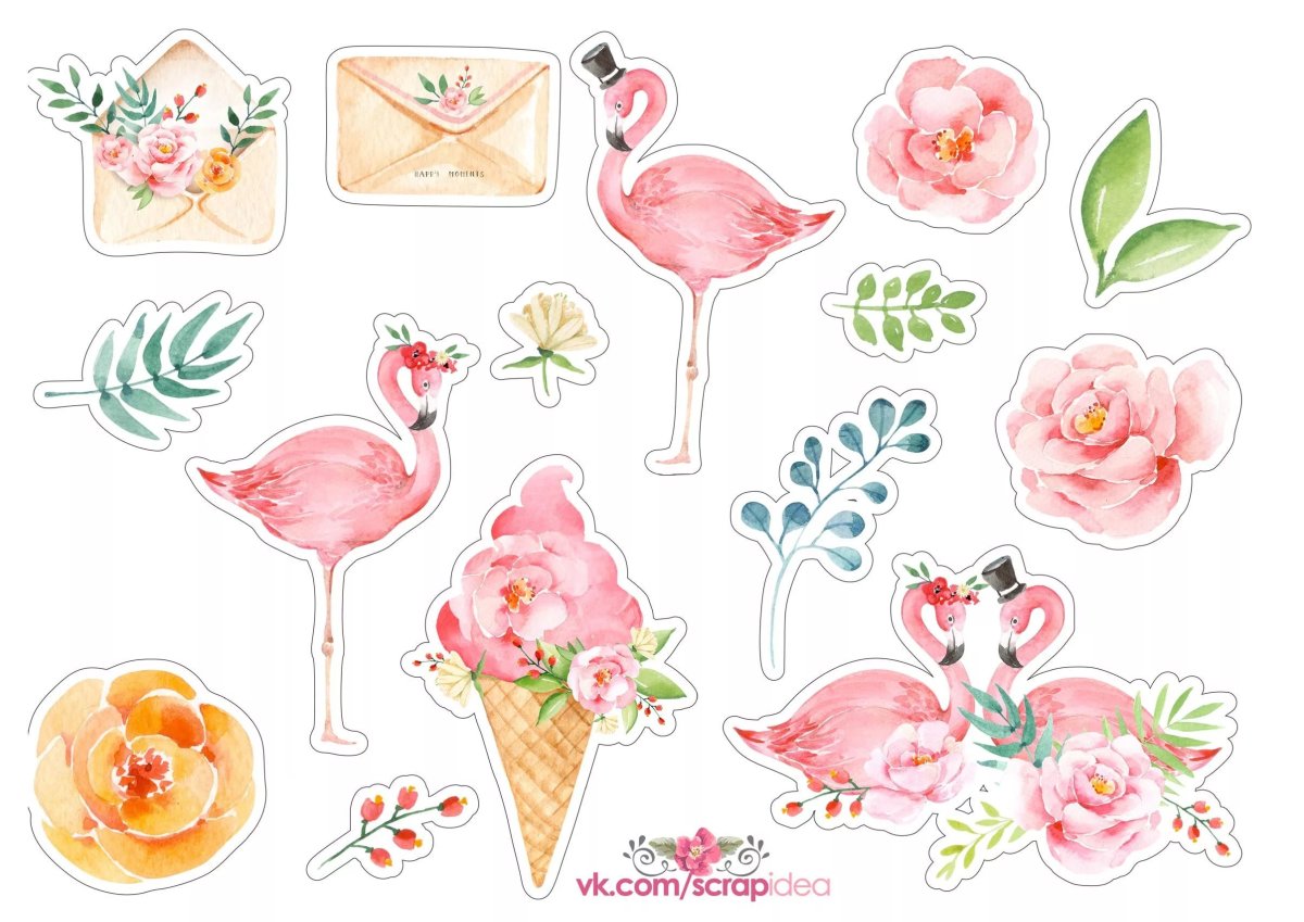 Красивые наклейки