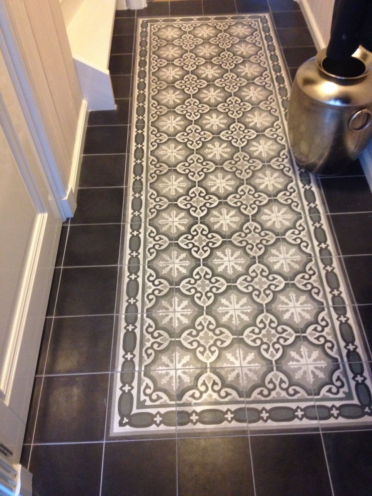 Плитка ковер в прихожую