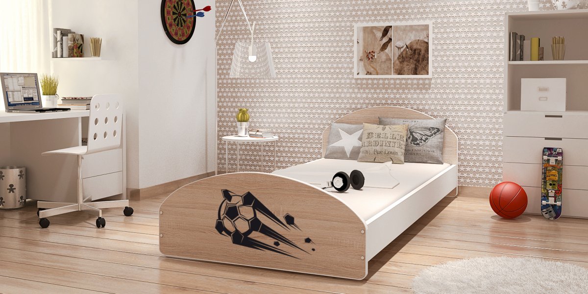 Спальня подростка в скандинавском стиле