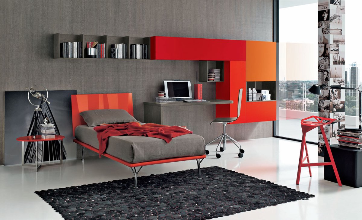 Фотообои в спальню подростка