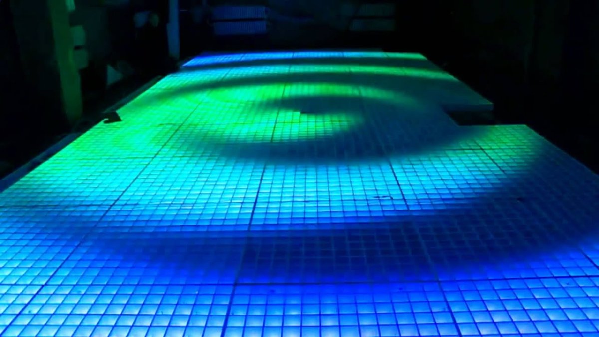 Светящиеся полы в квартире