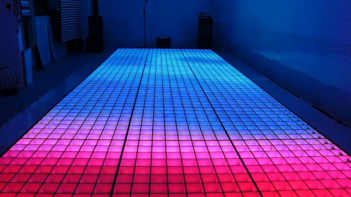 Светодиодный пол