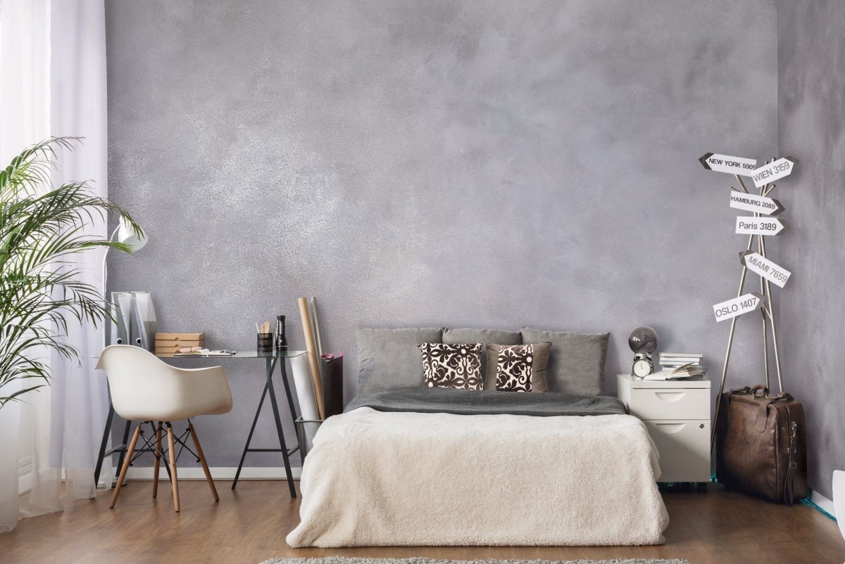 Декоративные покрытия для стен в интерьере