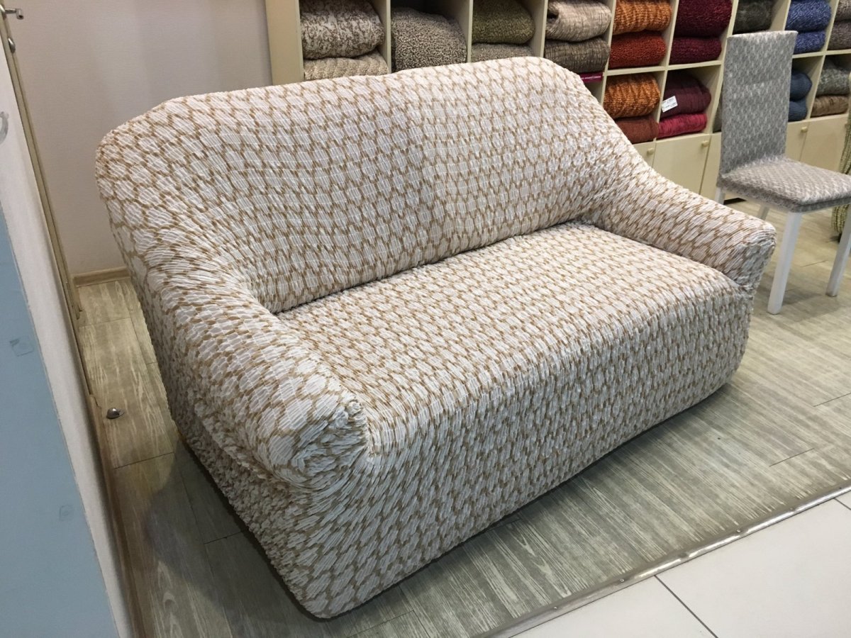 Еврочехол на диван серый