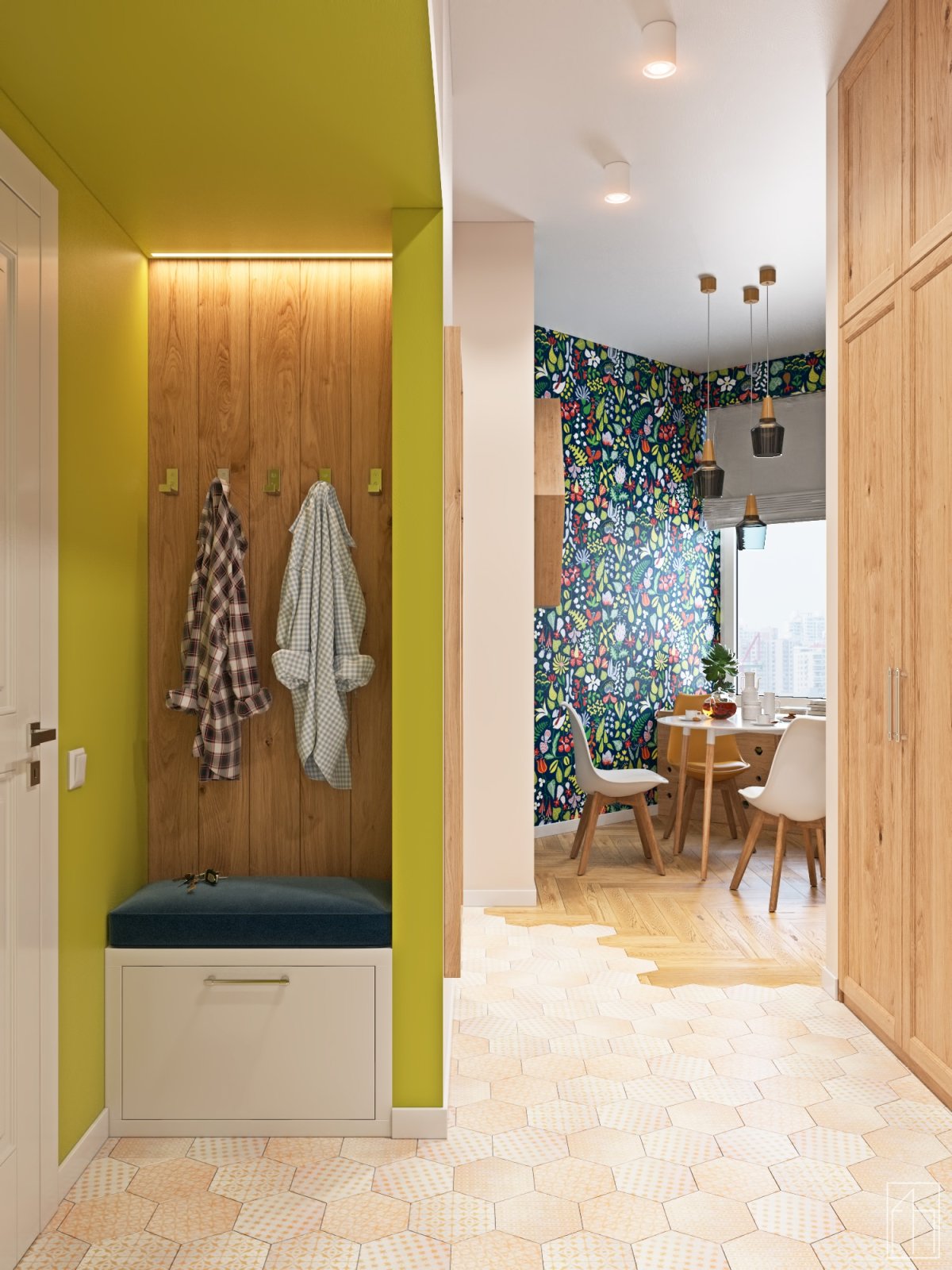 Прихожая в современном стиле