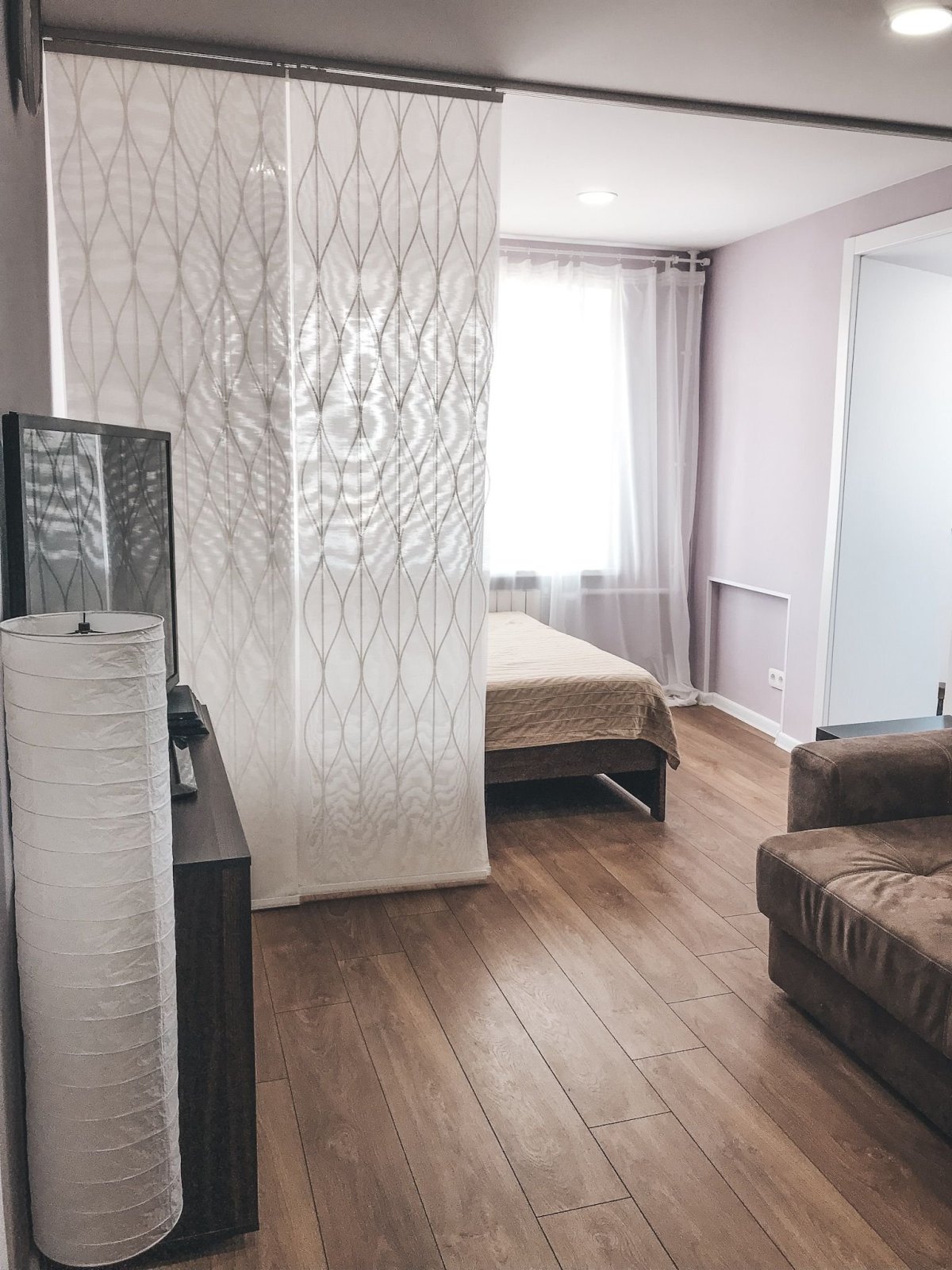 Тканевая перегородка для зонирования