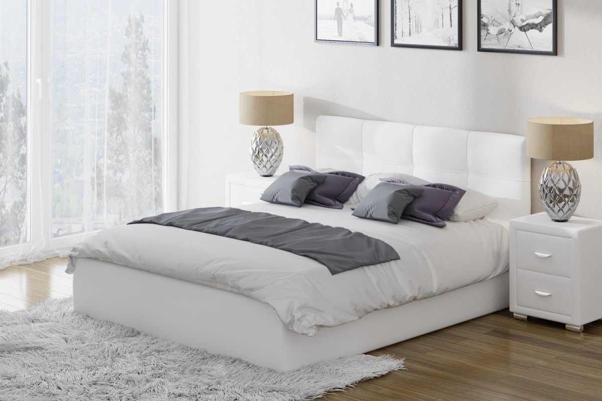 Кровать "Concept" 160 (функциональное изголовье)