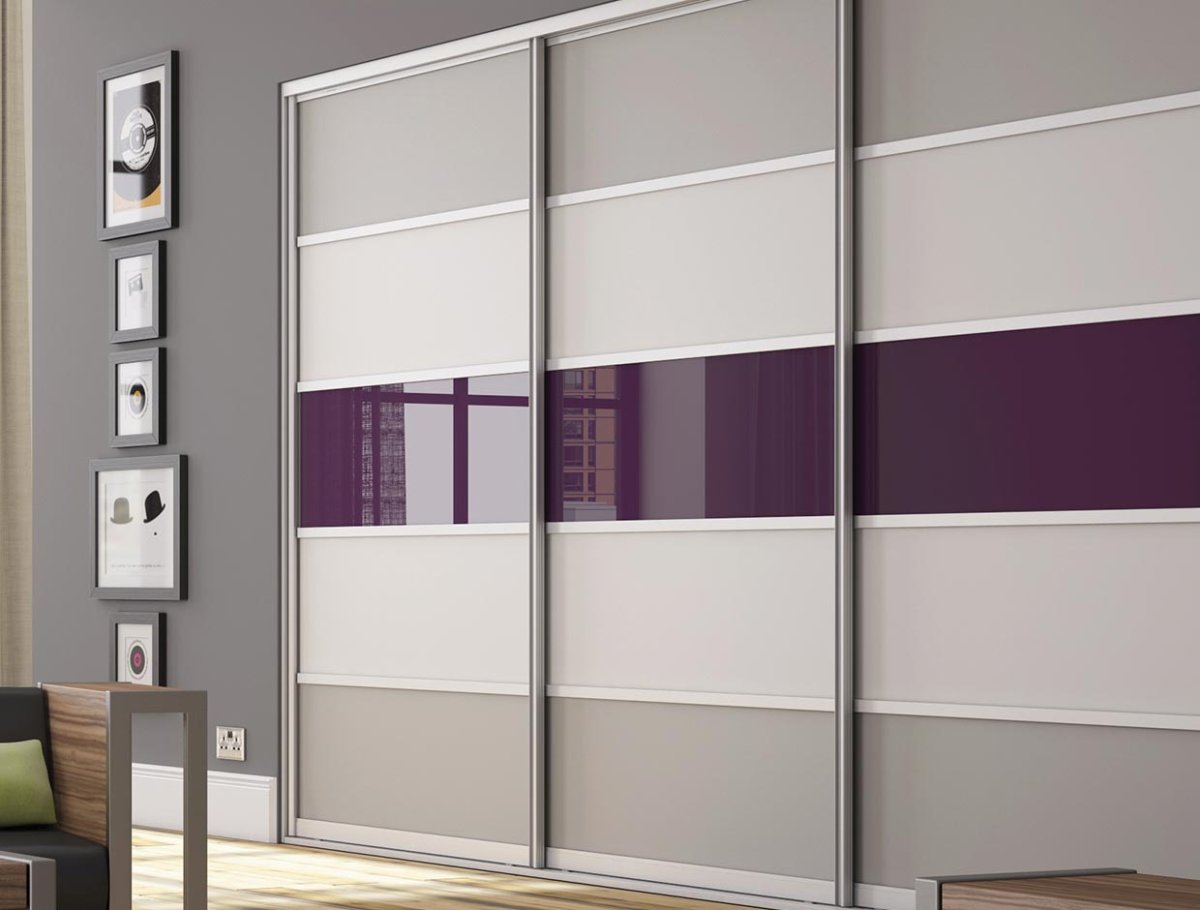 Шкаф серый матовый