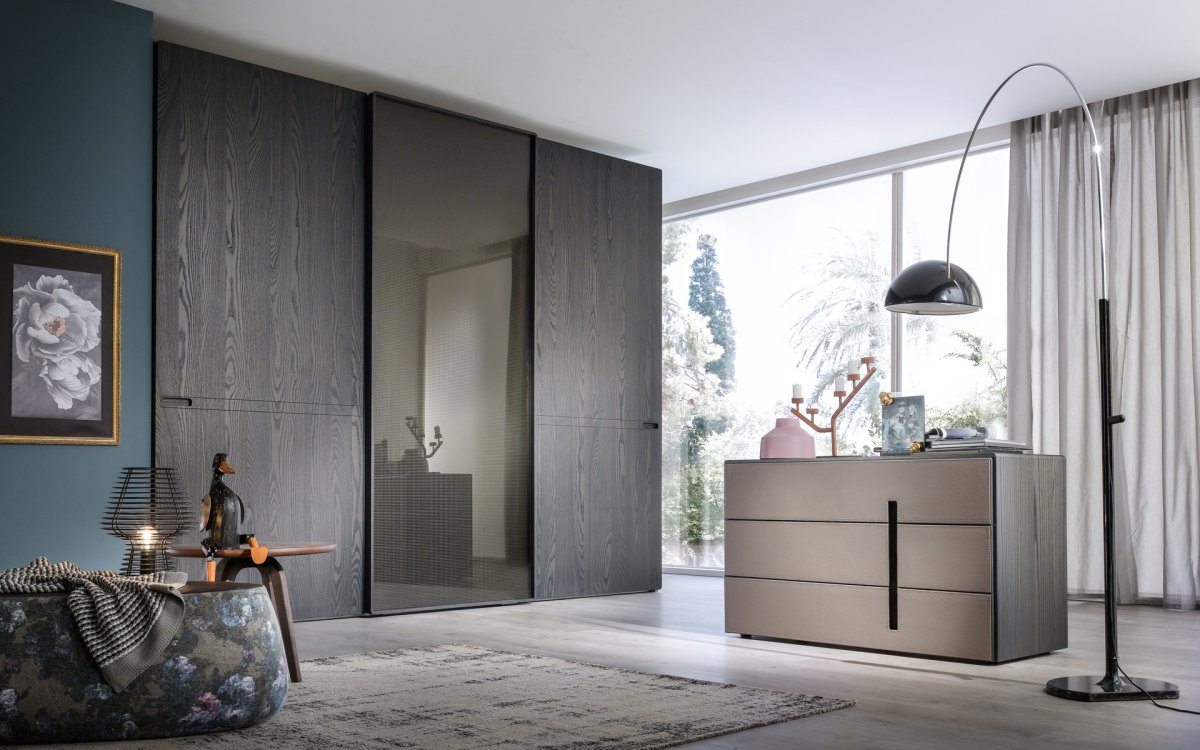 Milano 12 Grey шкаф купе