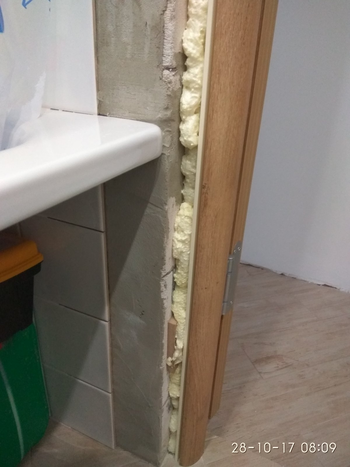 Откосы в санузле