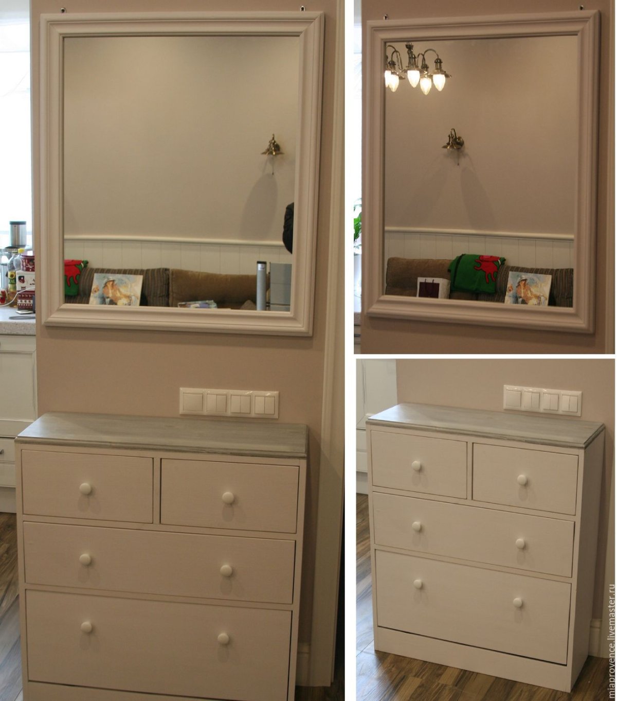 Зеркало Леннокс Gold