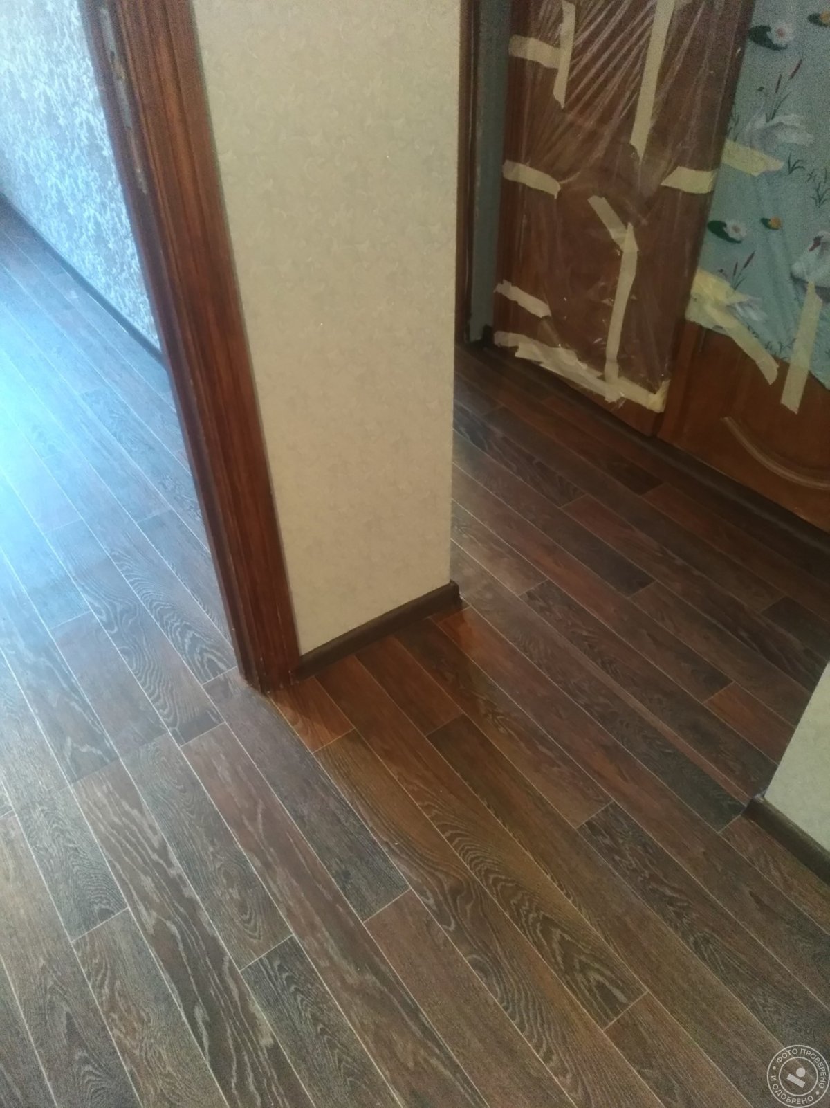 Линолеум во всей квартире