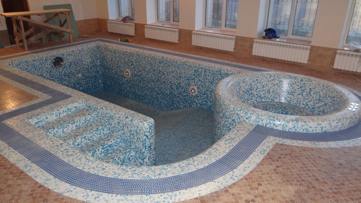 Бассейны с мозаикой Vidrepur