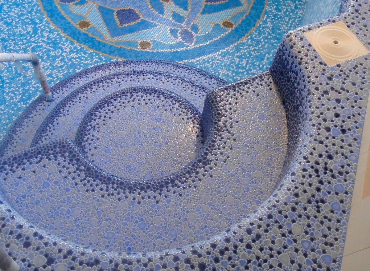 Отделка бассейна