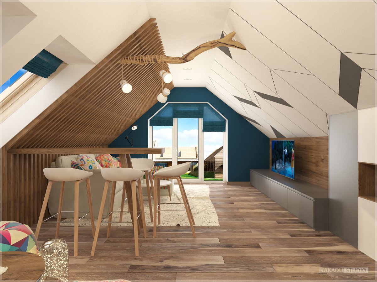 Пол на мансардном этаже