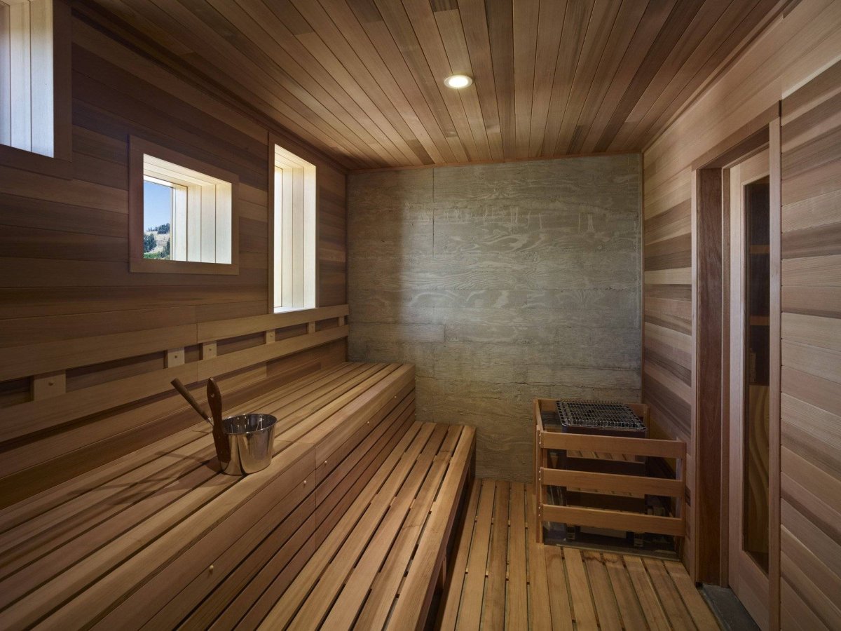 Дизайнерская отделка бани