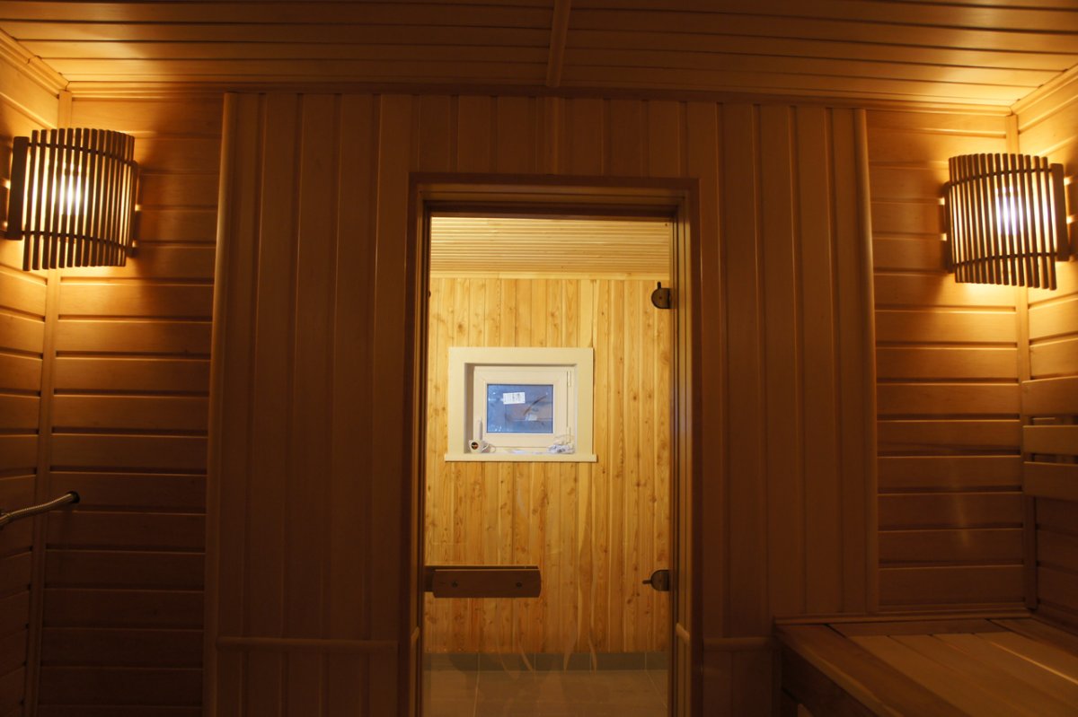 Внутренняя отделка бани