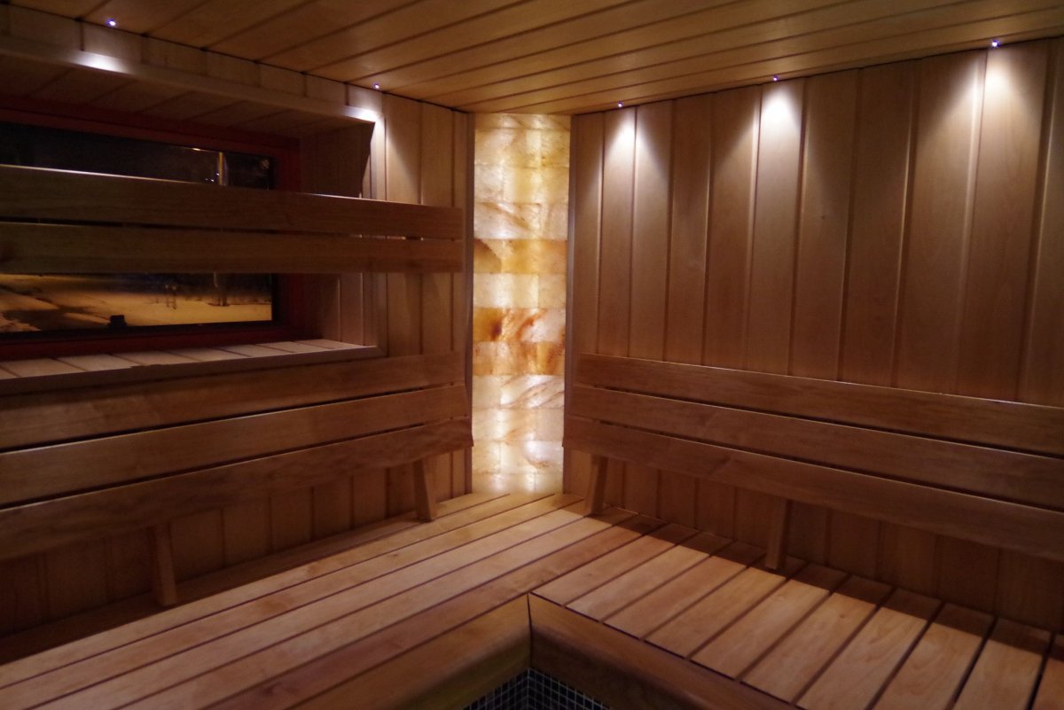 Отделка сауны под