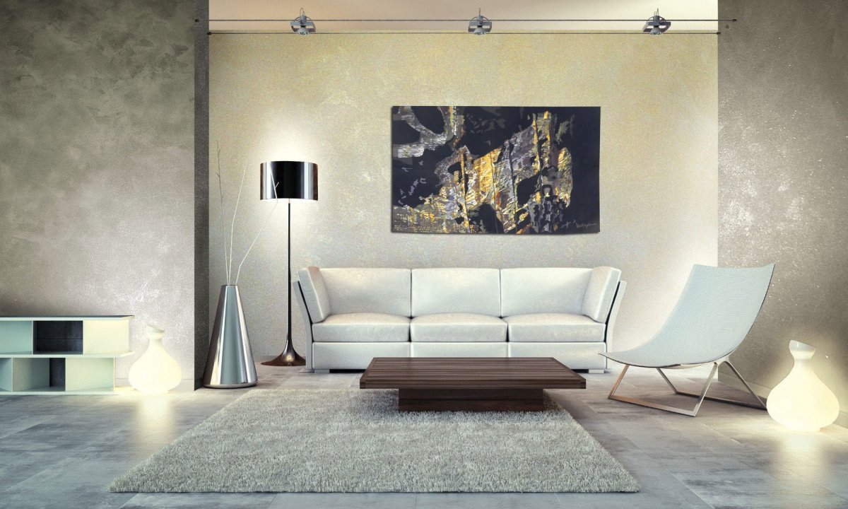 Обои венецианка в интерьере