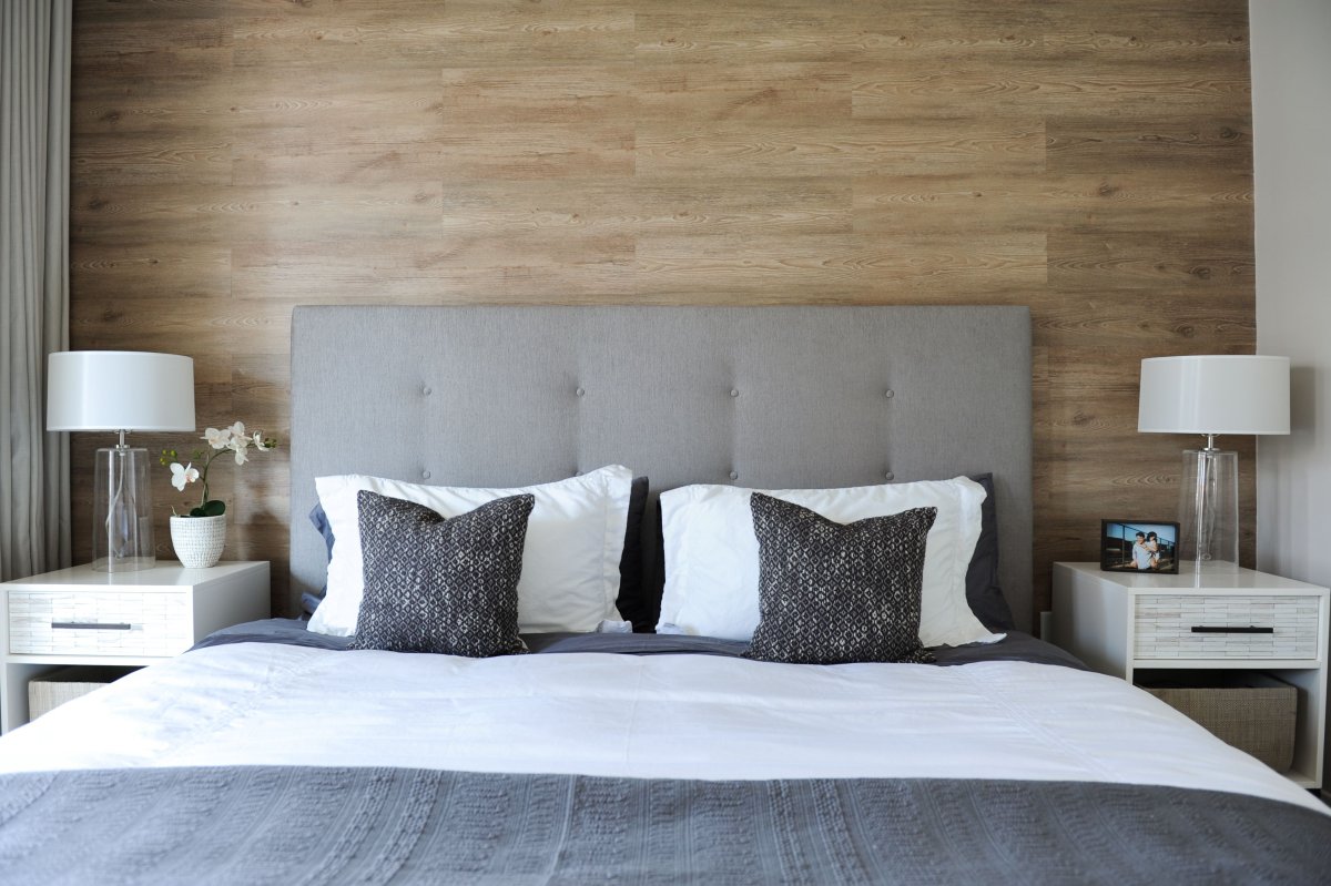 Rustic Wood Decor спальня