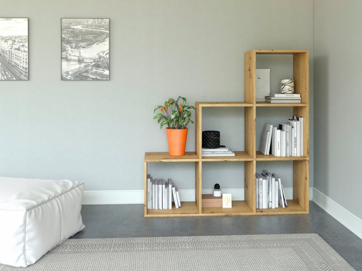 Мебель из профиля для спальни стилаж полка