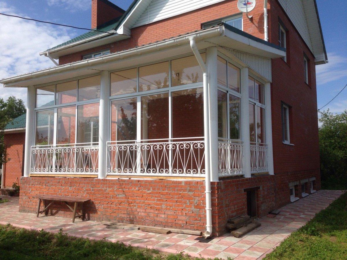 Веранда с выходом в сад