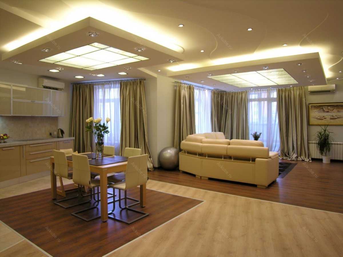 Потолок в скандинавском стиле