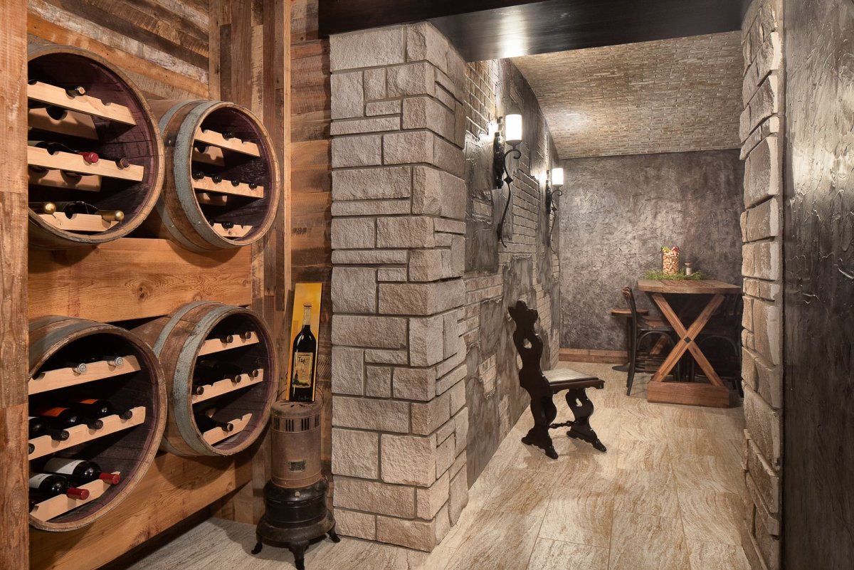 Отделка подвала в частном доме