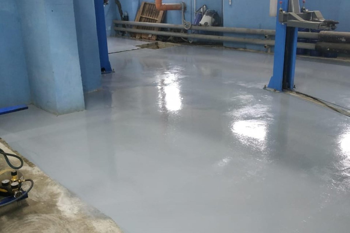 SS - 345 наливной пол.