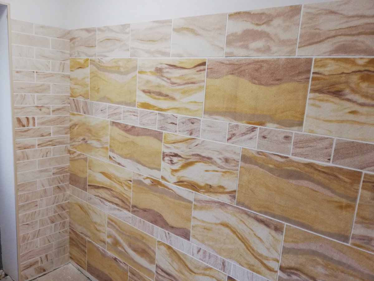 Гибкий камень зеленый