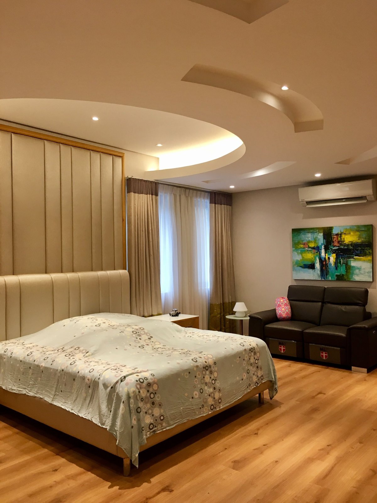 Спальня с евроремонтом