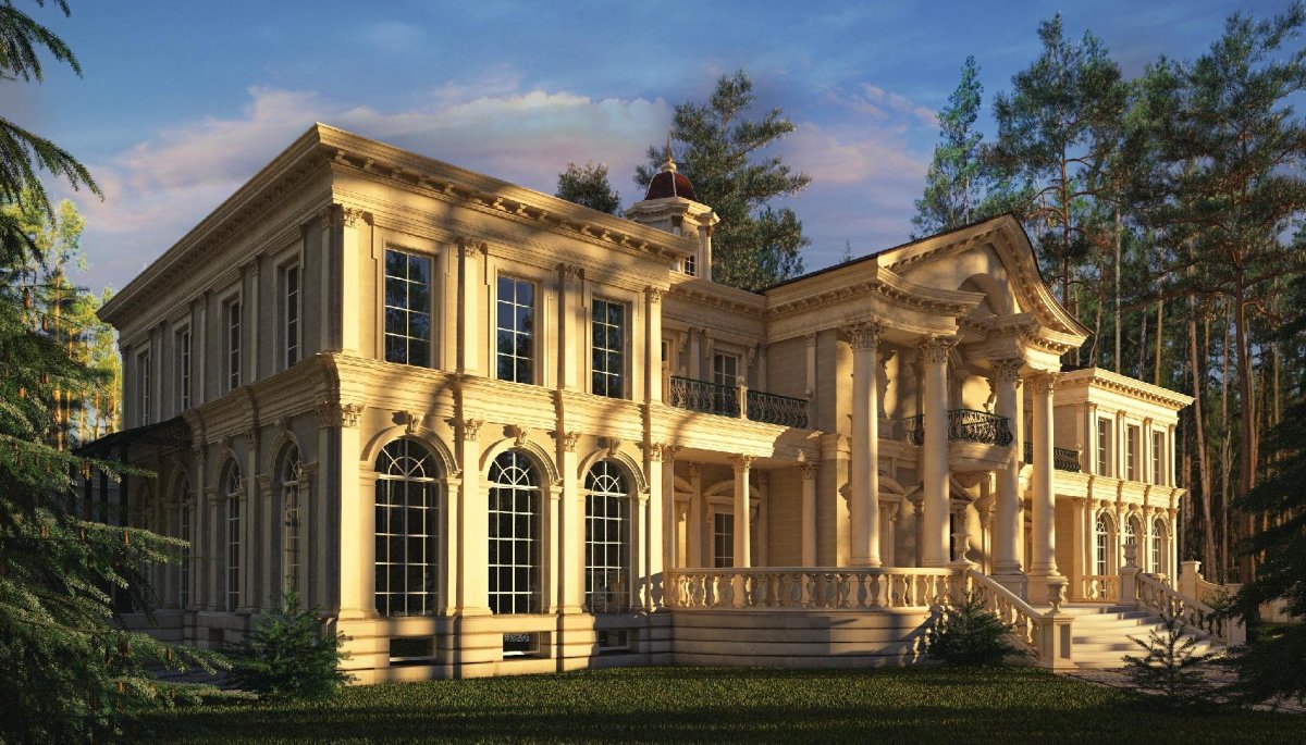 Усадьба, поместье, особняк в стиле классицизм