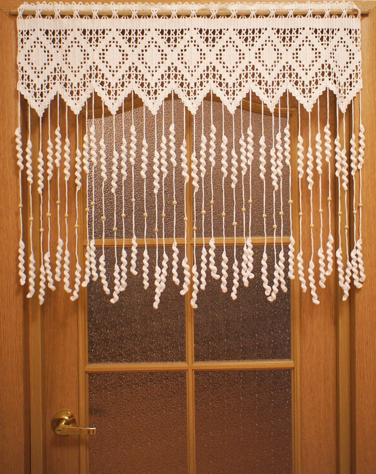 Занавески крючком