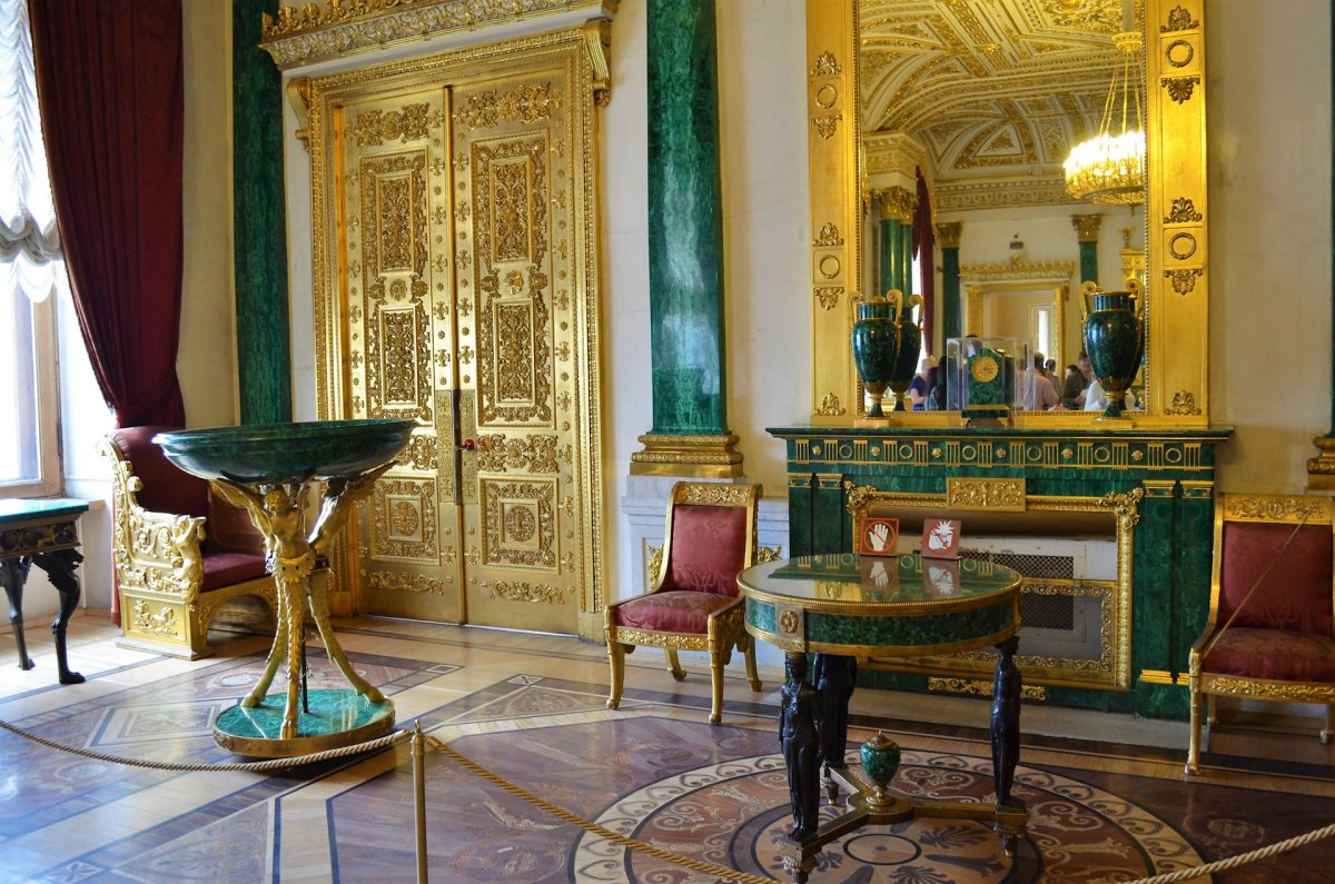 Дворец Шарлоттенбург Янтарная комната